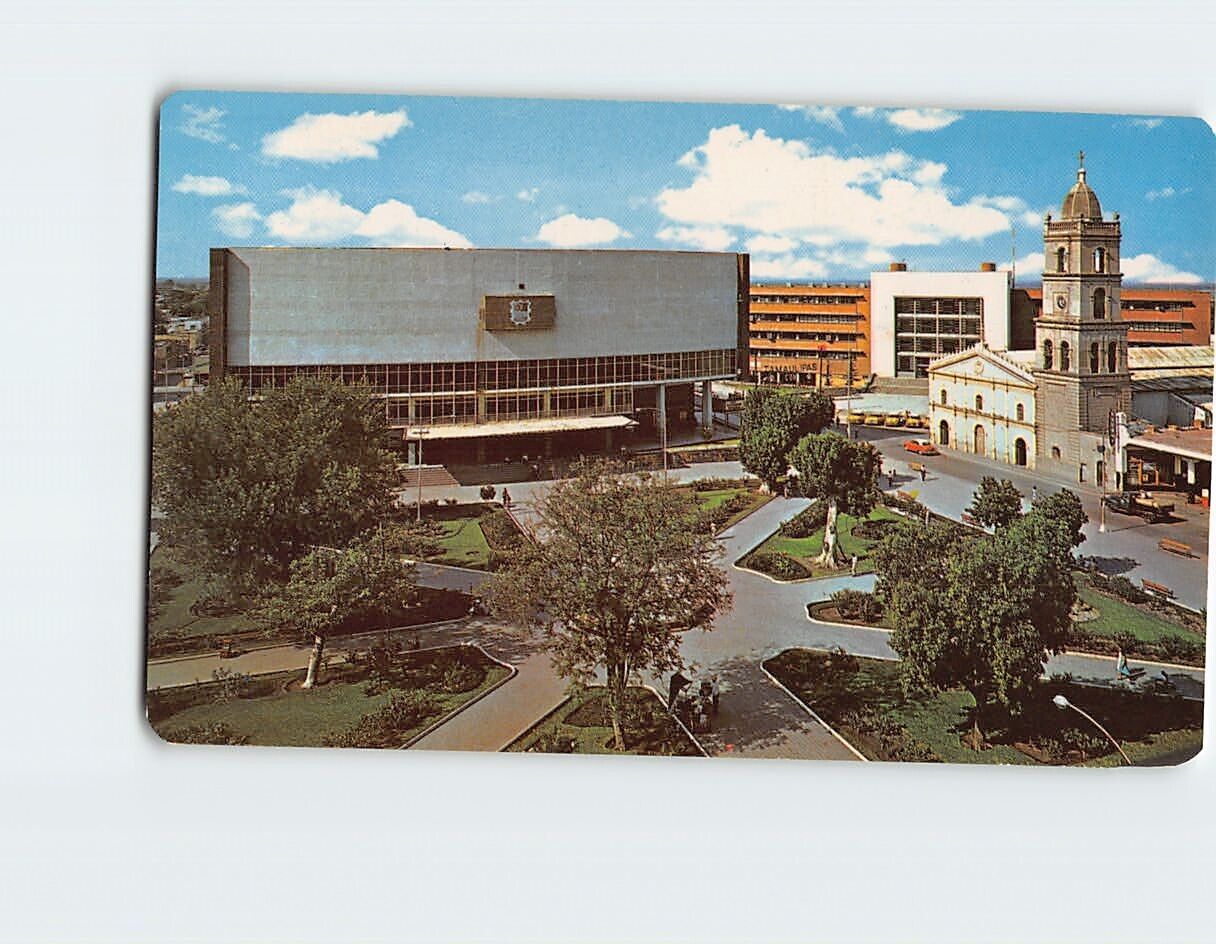 Postcard Principal Square View, Ciudad Victoria, Mexico