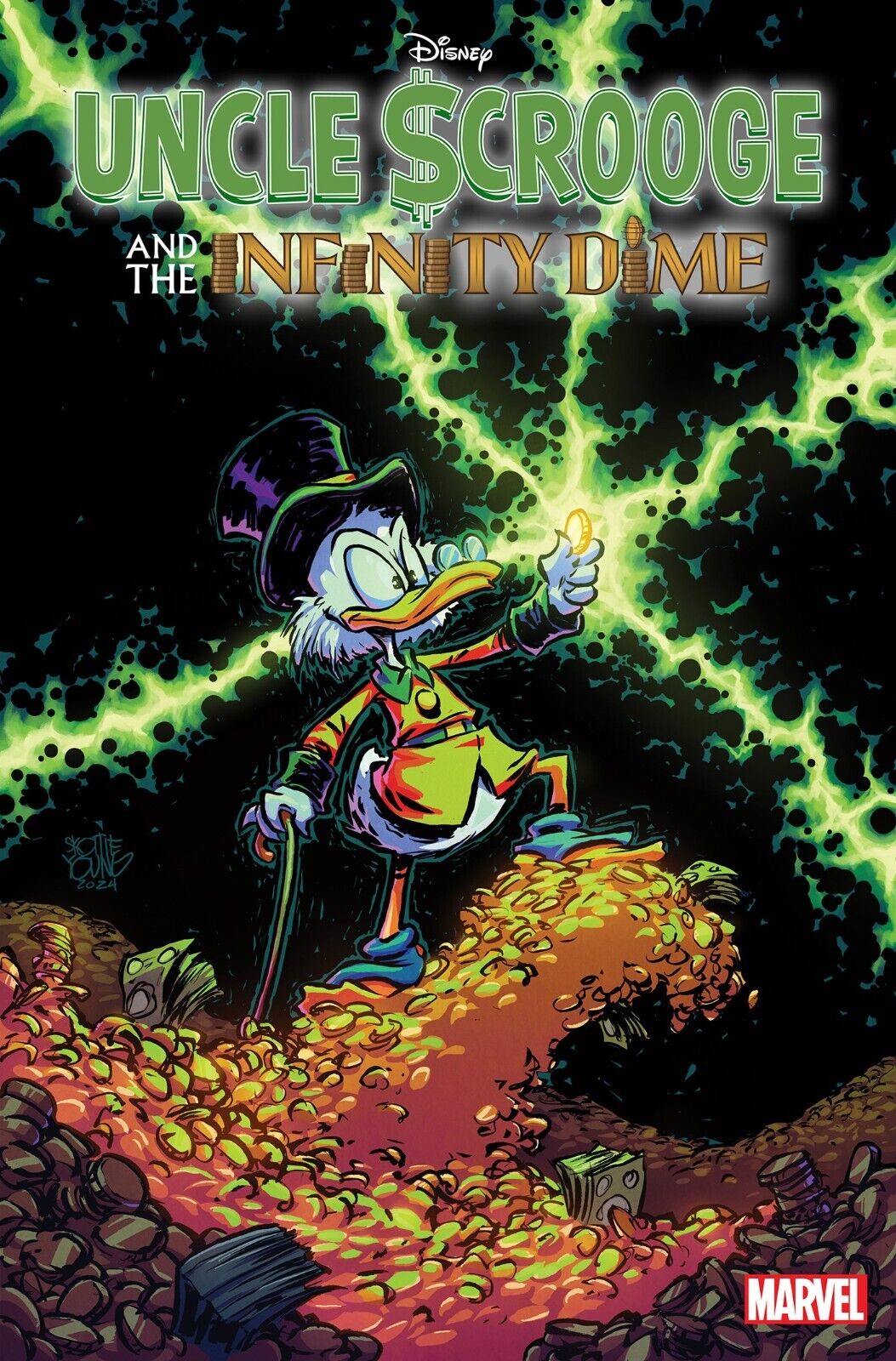 Uncle Scrooge and the infinity Dime #1 Young Cvr L PRESALE 6/19/24 Marvel NM