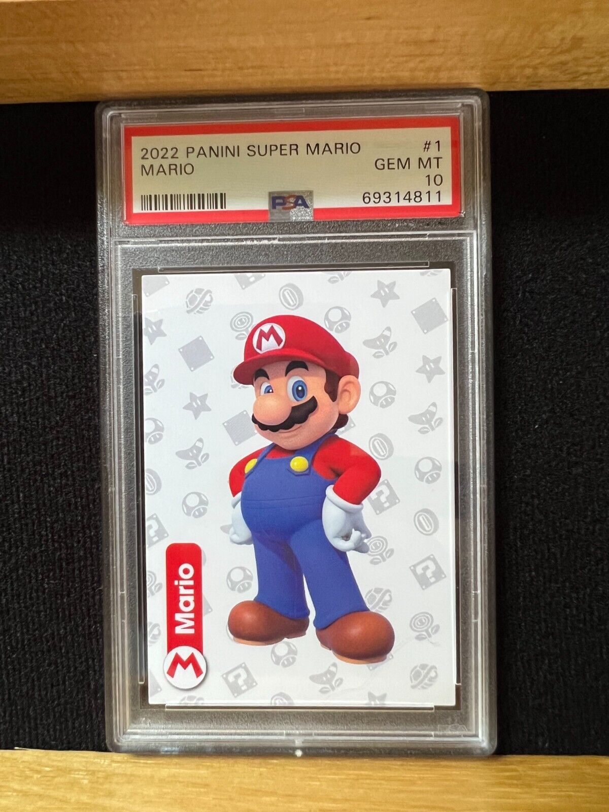 2022 Panini Super Mario #1 PSA 10 Nintendo