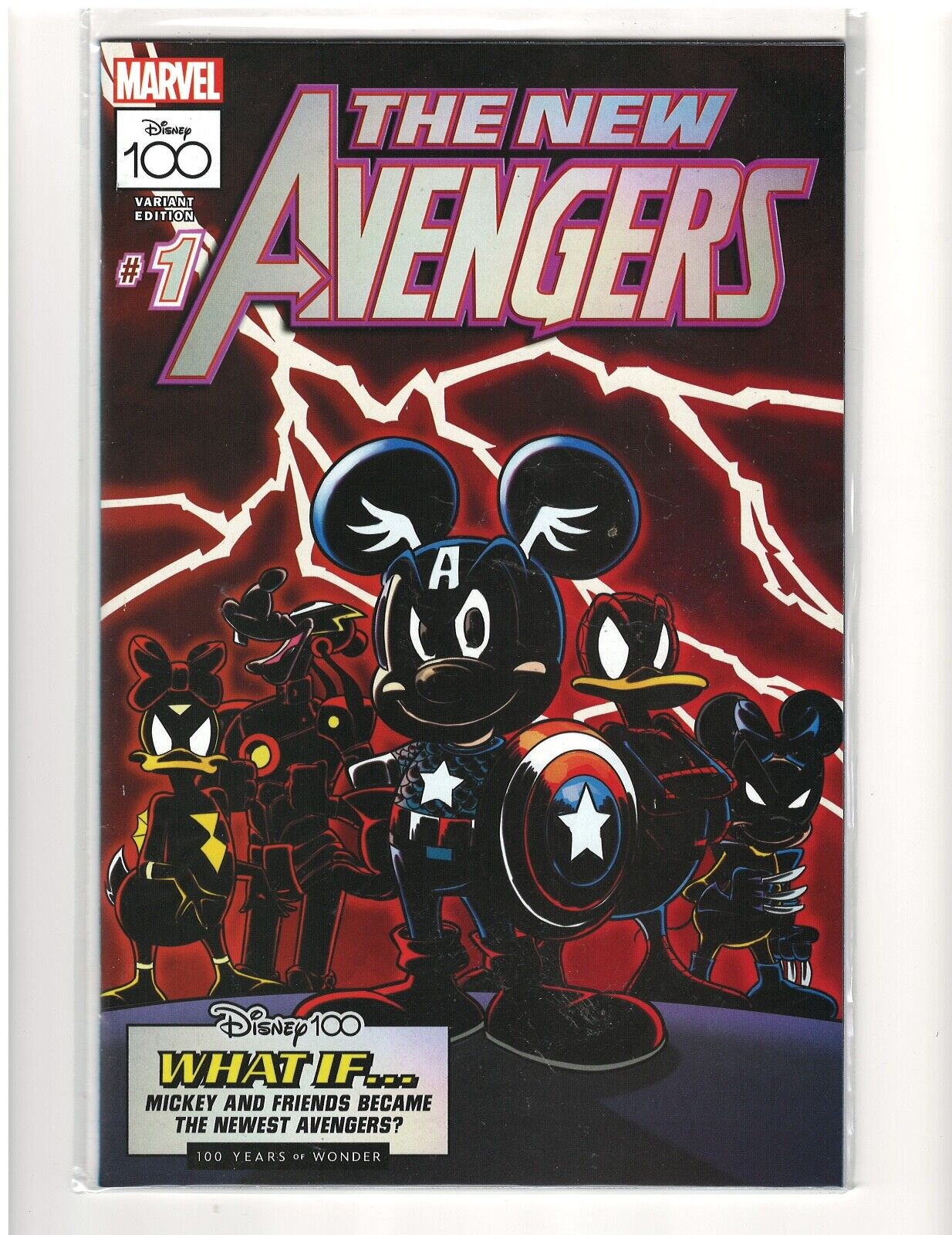 Amazing Spiderman Volume 6 #25 giant size issue Disney 100 Avengers variant 9.6