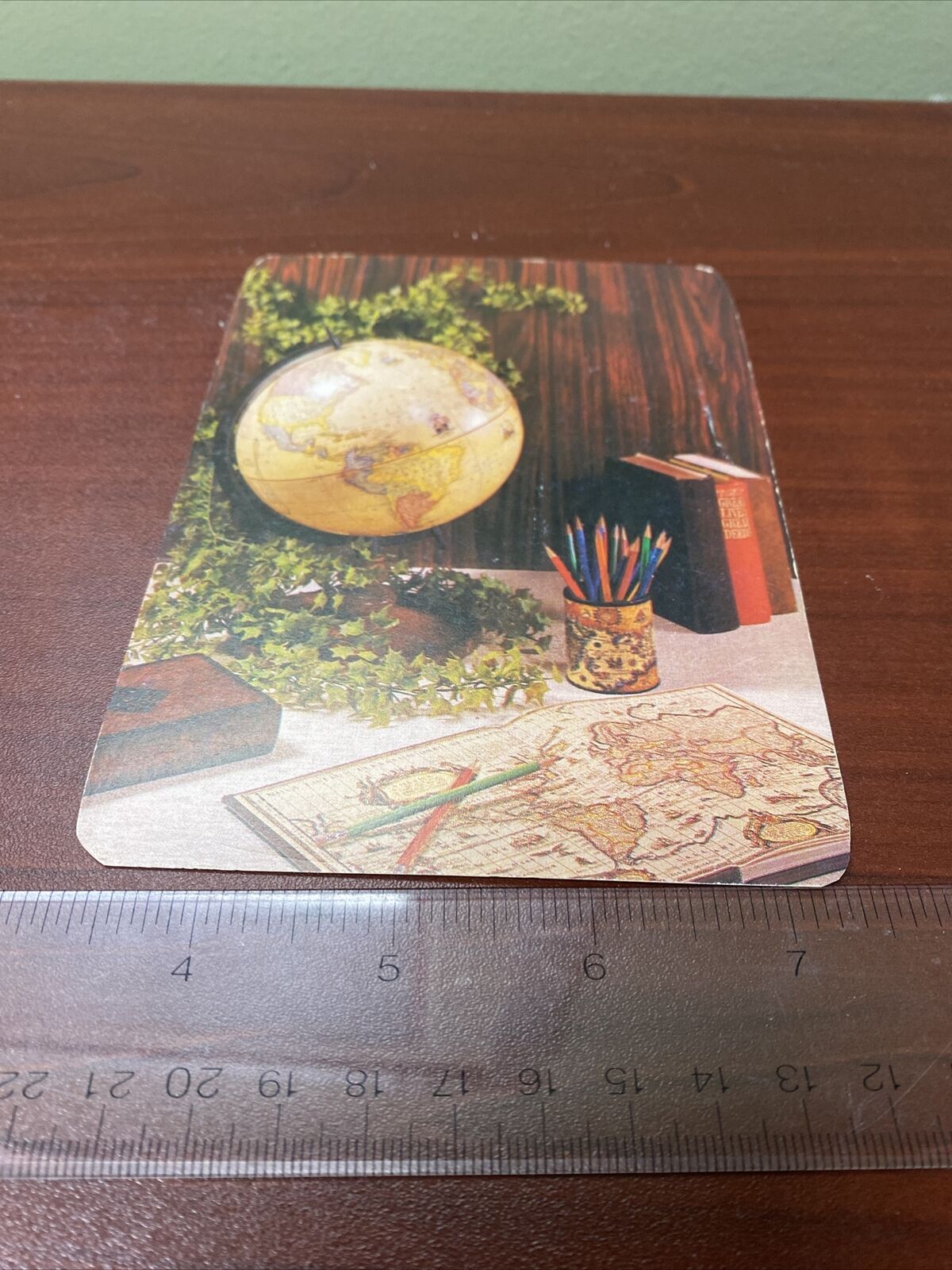 Postcard Globe 30A-955B