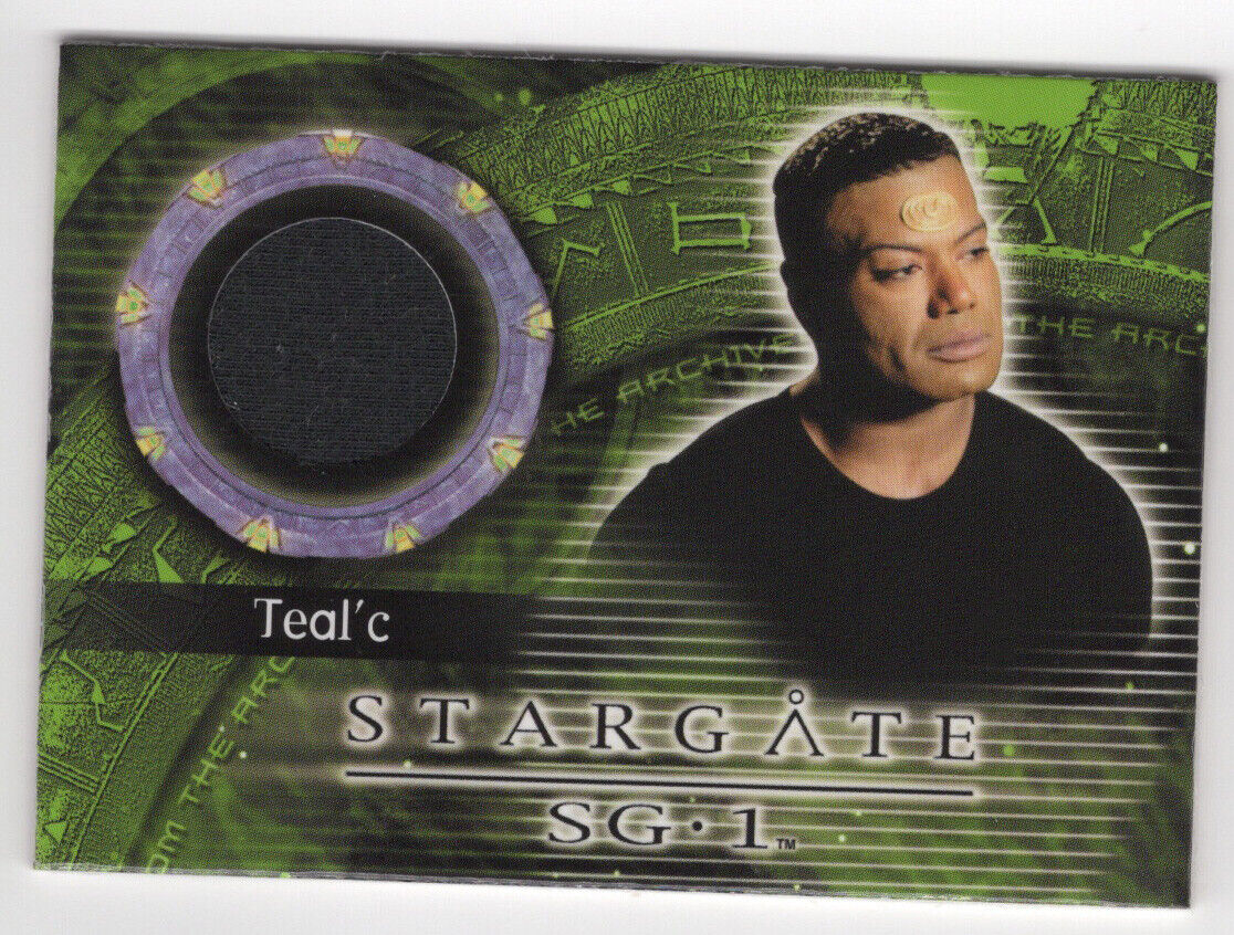 Teal\'c/Christopher Judge Stargate SG1 Heroes Costume Wardrobe Card C68