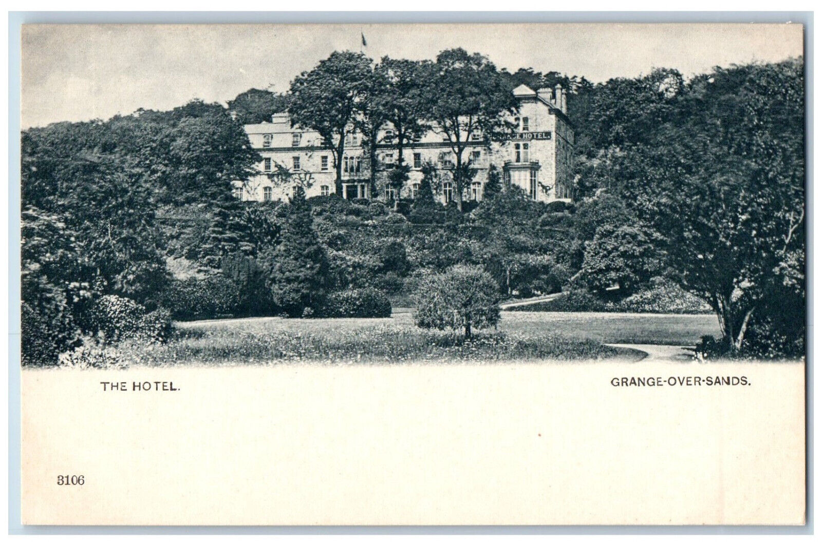 Grange-Over-Sands Cumbria England Postcard The Hotel c1905 Antique Unposted