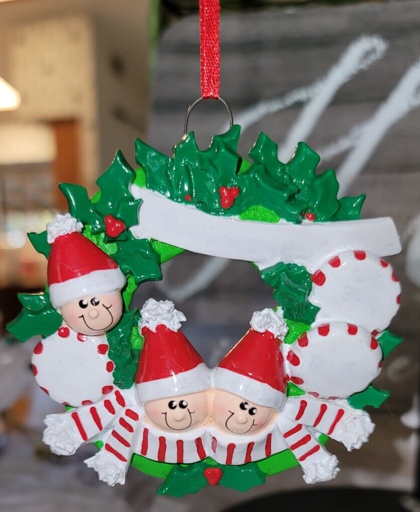  Family Ornament  Personalize it yourself