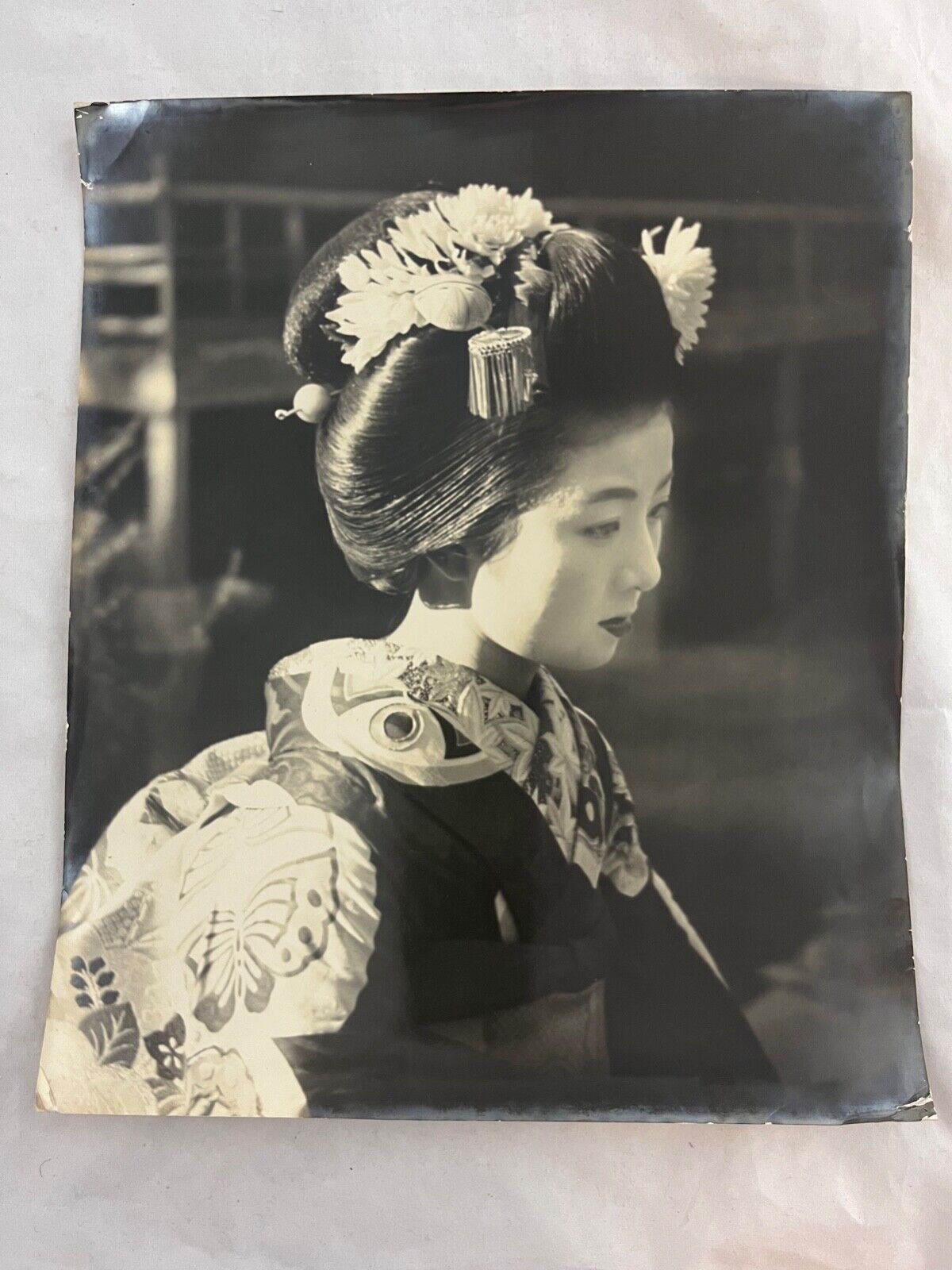 Vintage - Original - Japanese Woman - Kubuki - 1940's - 1950's - RARE