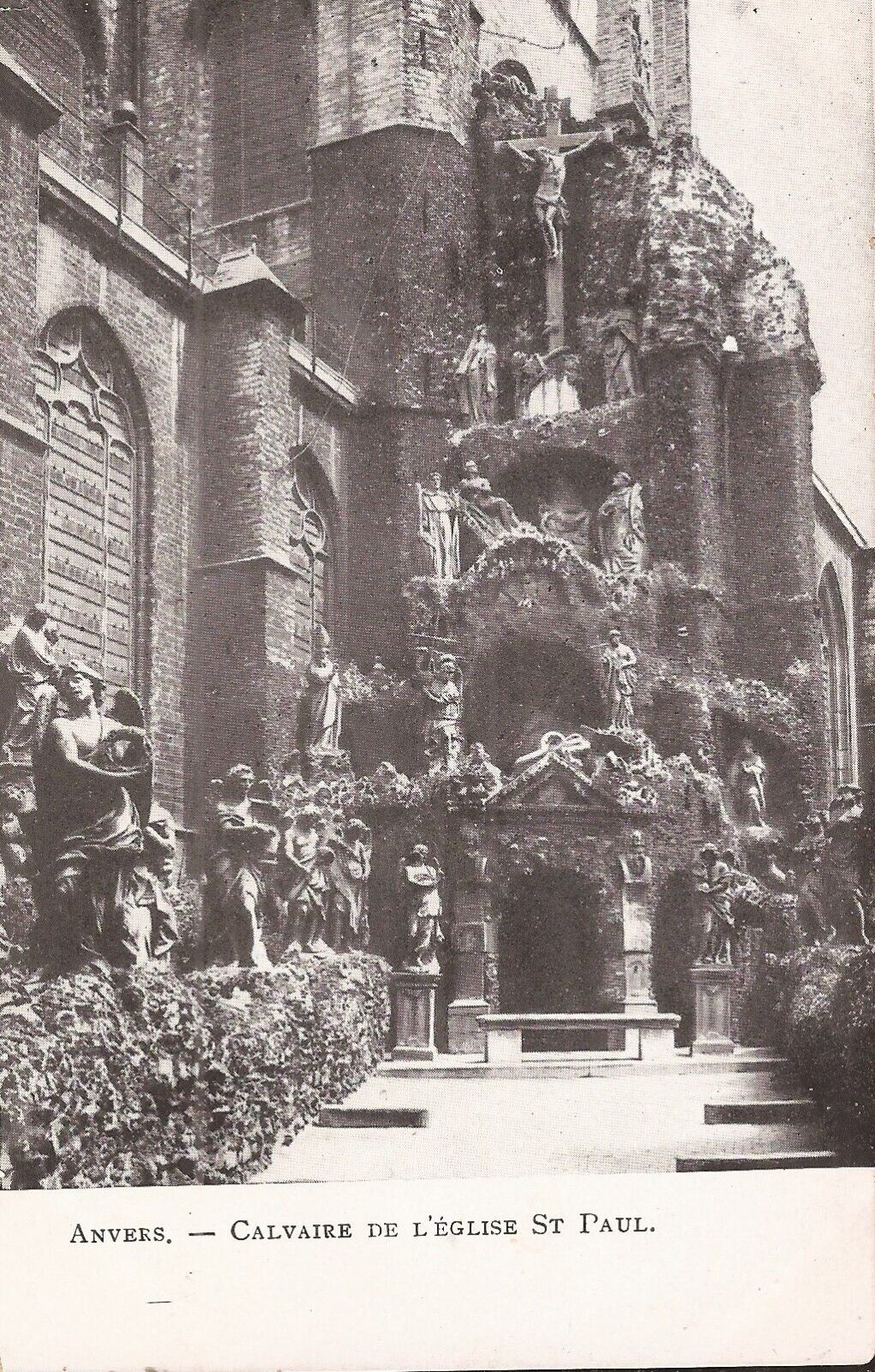 Anvers, BELGIUM - Calvary of the Church of St. Paul