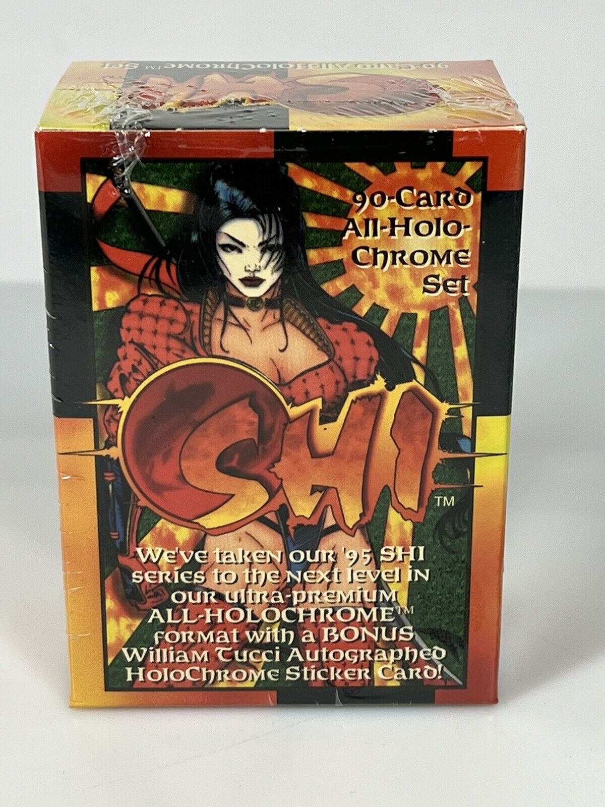 SHI Comic Images Trading Cards 90 Card All Holochrome Set SEALED NEW Box 1996