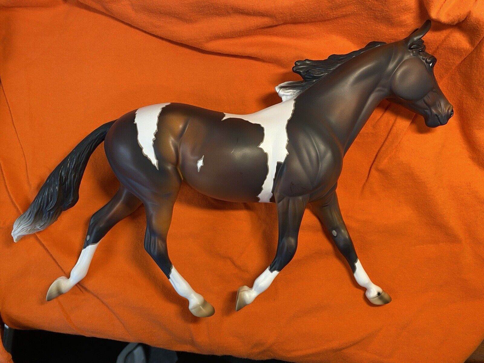 TEJAS * 2004 Peter Stone Model Horse * Palouse Mold * Matte Bay Pinto