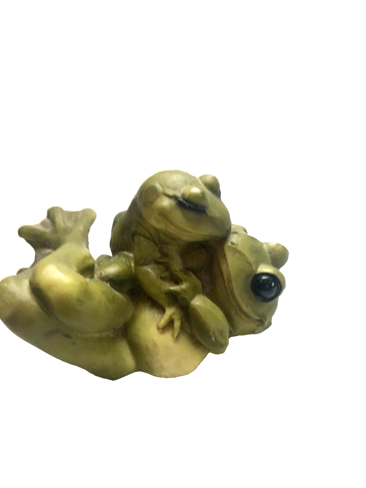 1988 CASTAGNA ITALY PAIR OF KISSING FROGS FIGURINE