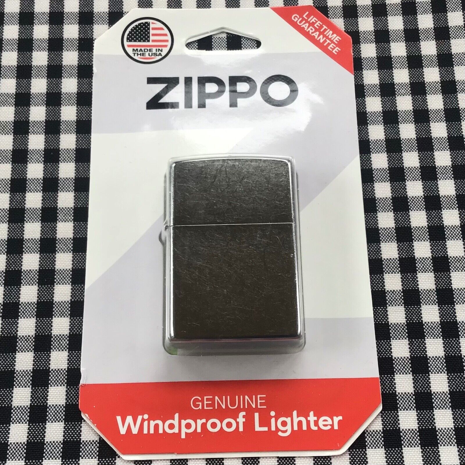 Zippo 207 STREET CHROME Lighter BRAND NEW, SEALED, UNSTRUCK, NIB 207 BP REG