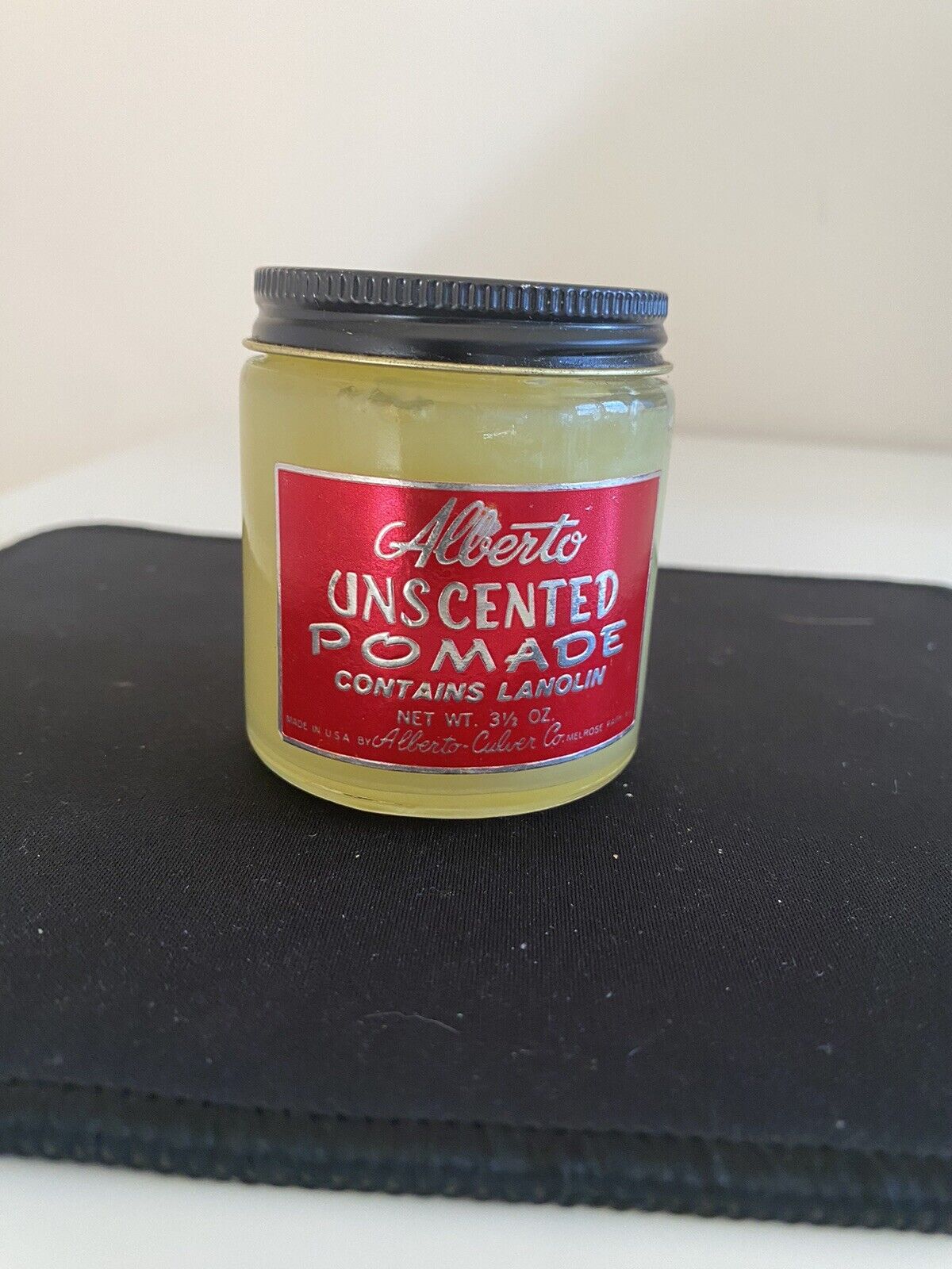 Vintage Alberto Culver Unscented Hair Pomade With Lanolin Rare