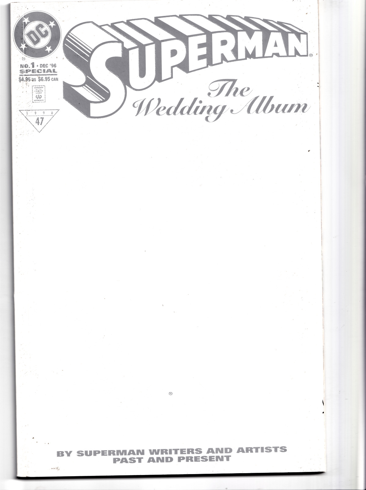 Superman: The Wedding Album #1 Collector\'s Edition 1996 DC Comics