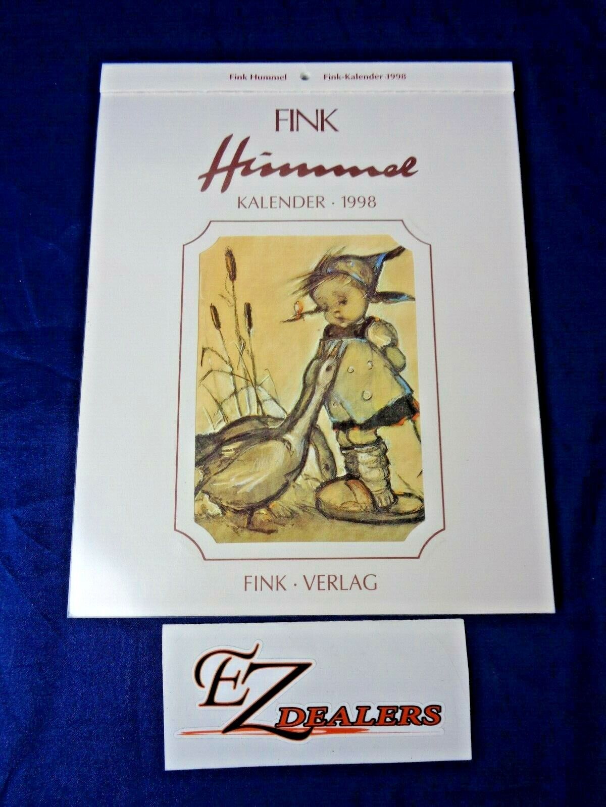 Vintage Hummel Fink Kalendar 1998 