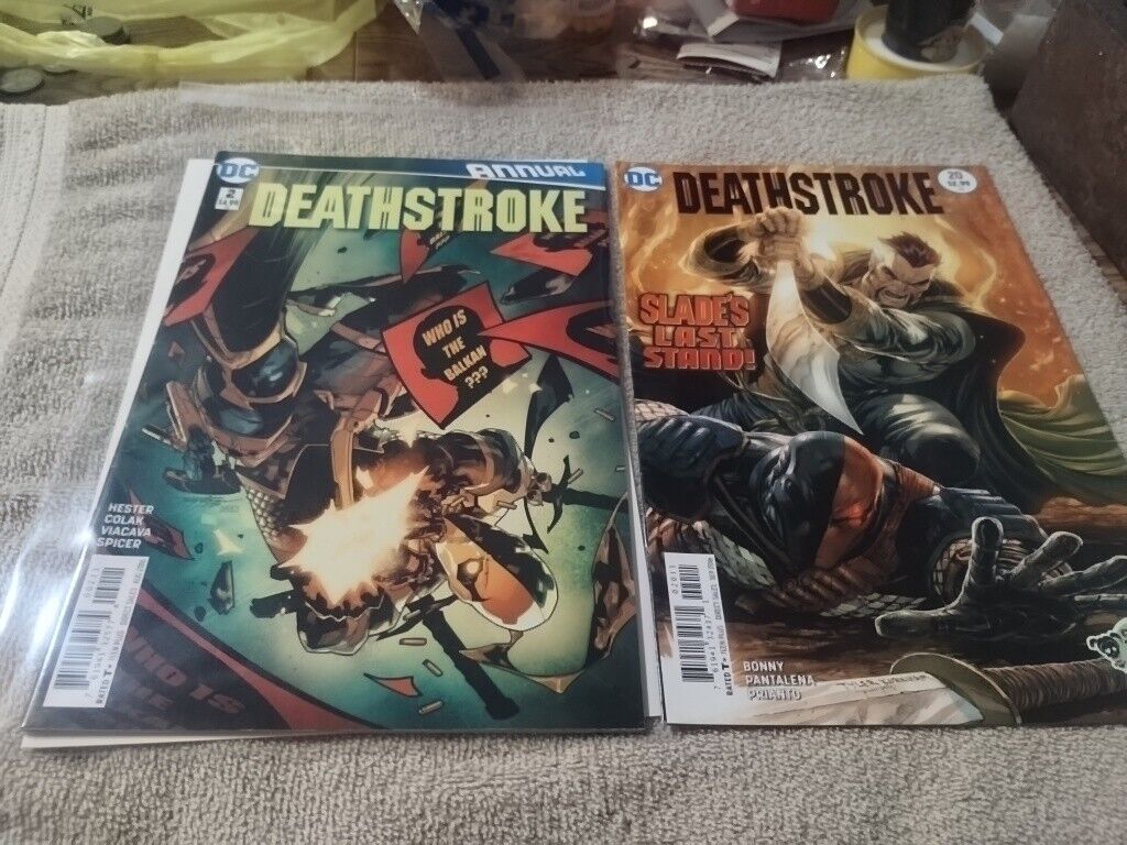 Deathstroke annual #2 2016 Nm Deathstroke #20