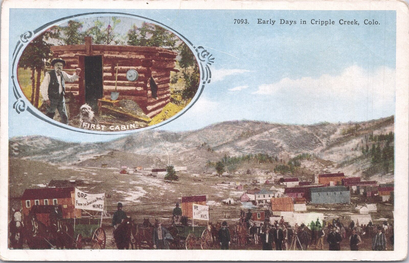 Cripple Creek, Colo., Early Days in Cripple Creek - 