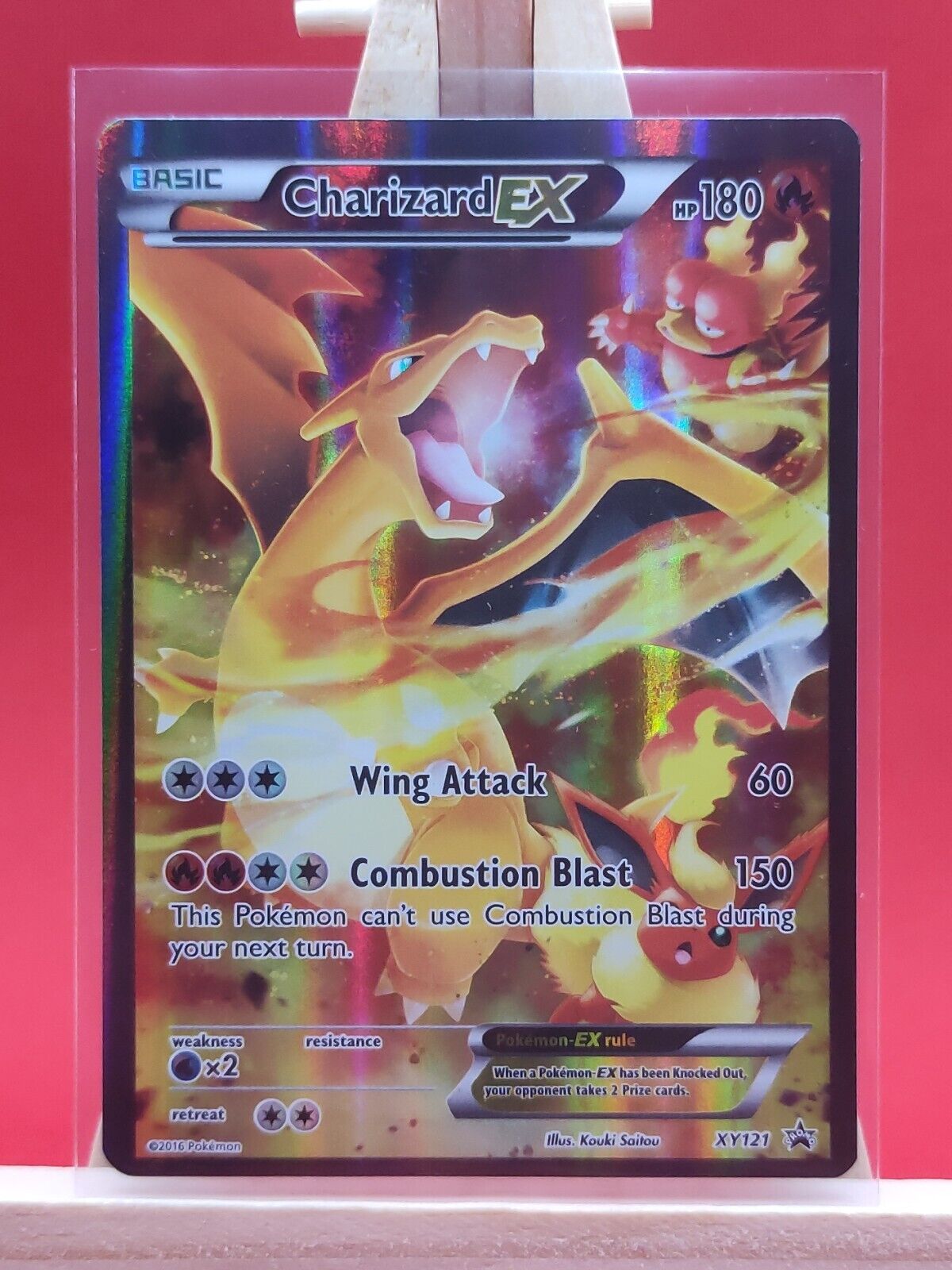 Charizard EX XY121 Generations Ultra Rare Full Art Promo Pokemon Card