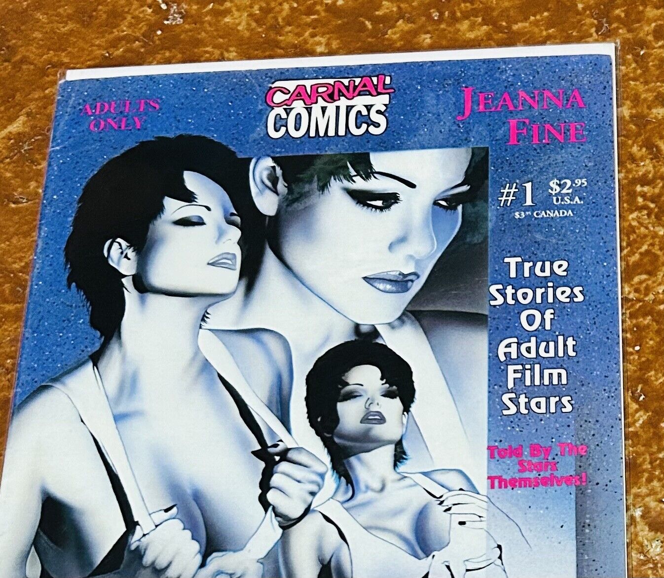 True Stories of Adult Film Stars Jeanna Fine Comic Book #1