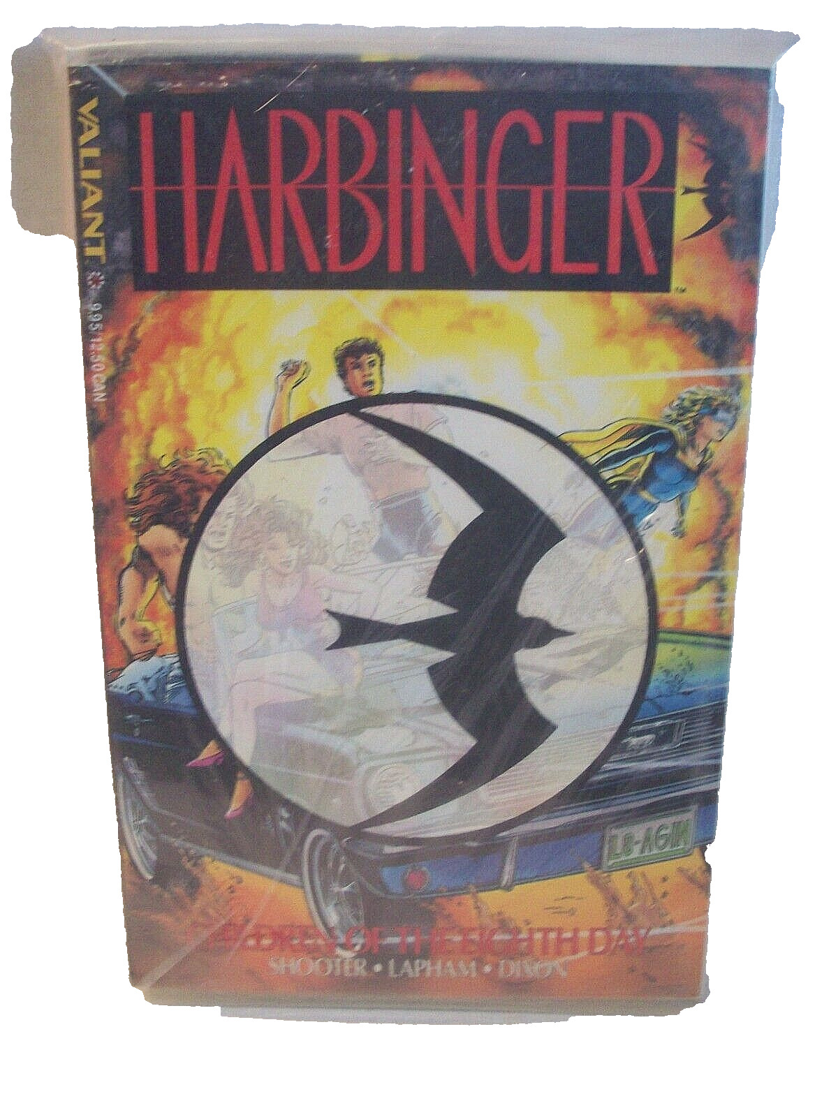 Harbinger TPB Graphic Novel Black Logo Valiant Comic SEALED W Harbinger # 0 NM