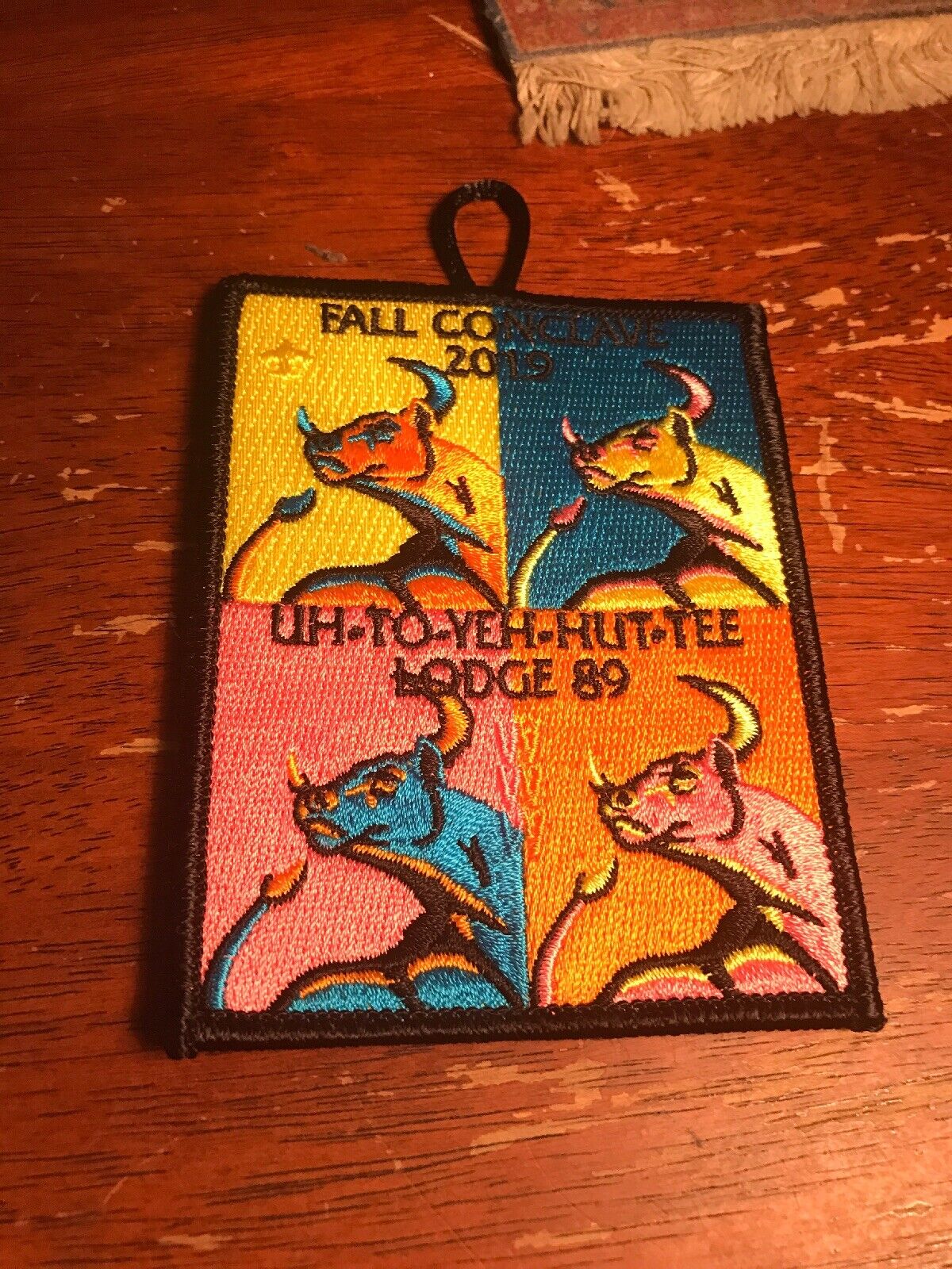 Uh-To-Yeh-Hut-Tee Lodge 2019 Fall Conclave OA Order of the Arrow Warhol 24-113B