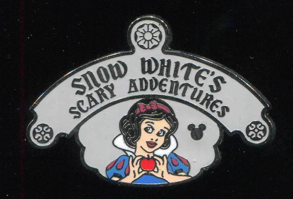 DLR Hidden Mickey 2019 Attraction Snow White's Scary Adventure Disney Pin 136693