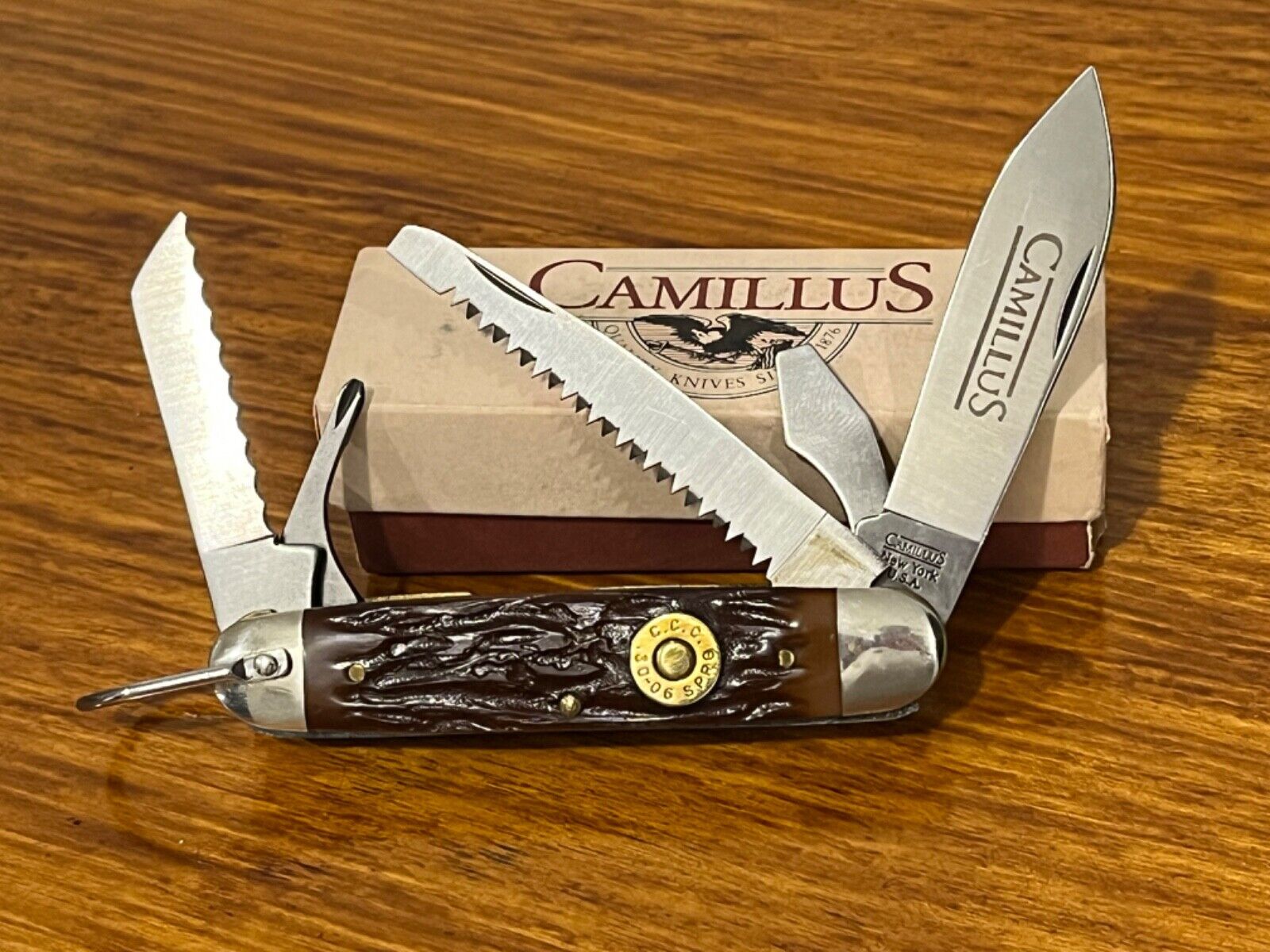 Camillus Classic Cartridge Series 30-06 Five Blade Scout Knife C4