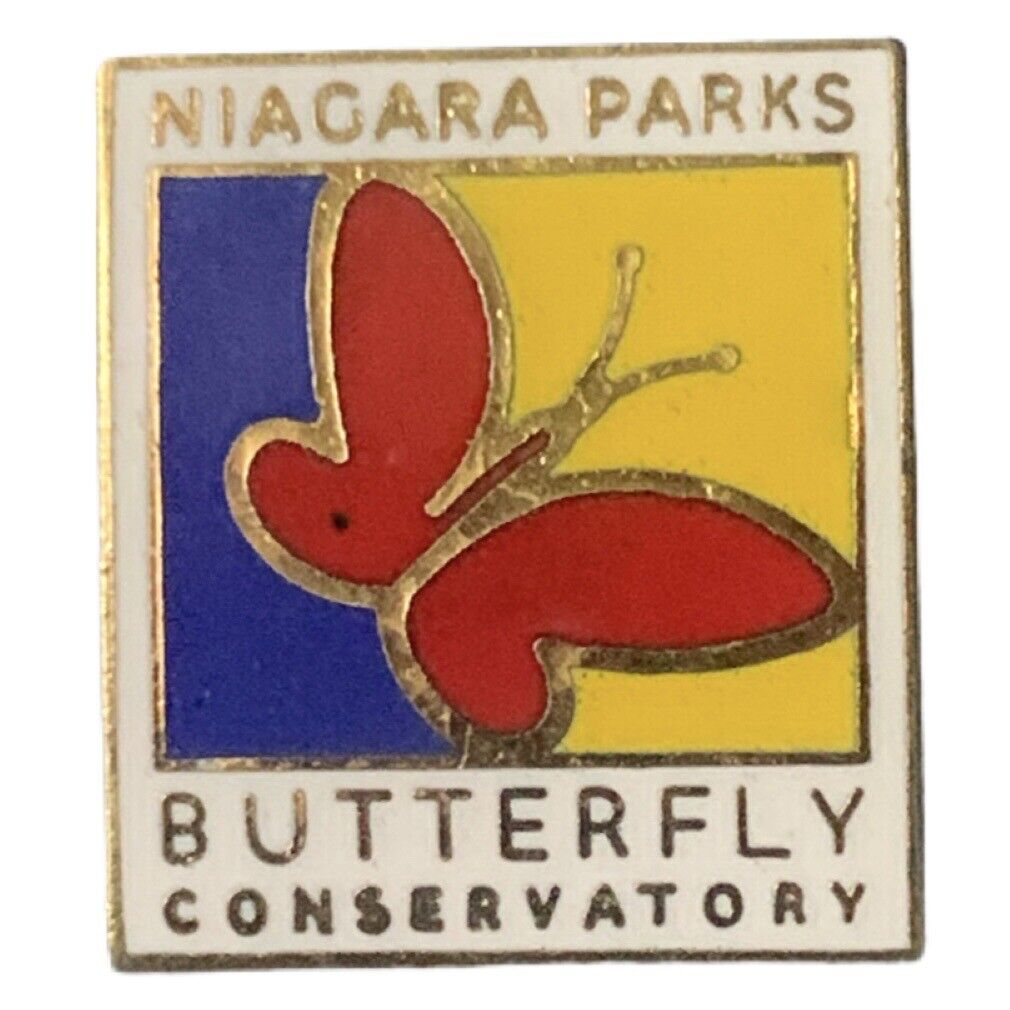Vintage Niagara Parks Butterfly Conservatory Travel Souvenir Pin