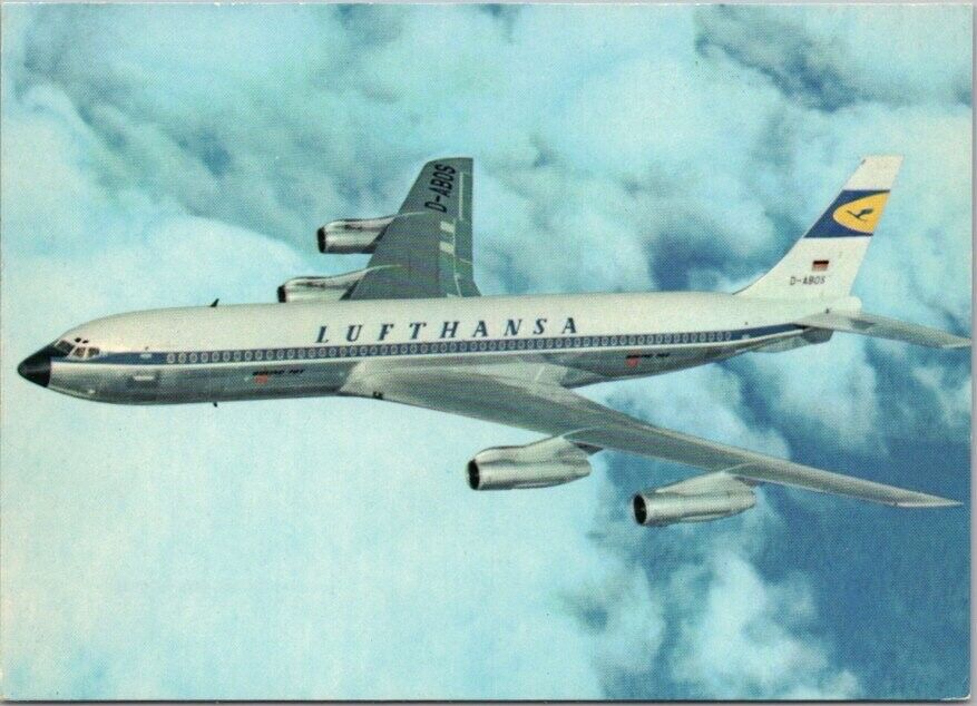 Vintage 1990s LUFTHANSA AIRLINES Aviation Advertising 4x6\