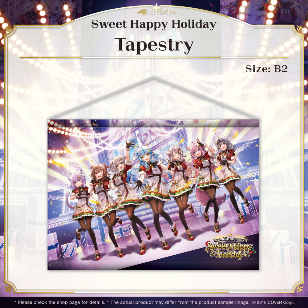 Hololive Sweet Happy Holiday Vol.2 - B2 Tapestry