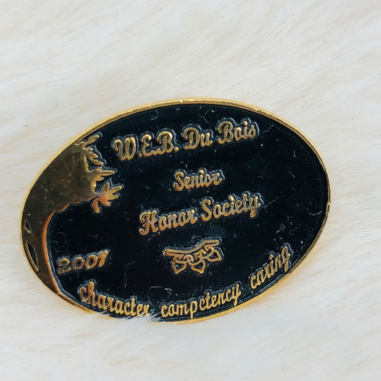 2001 W.E.B. Du Bois Senior Honor Society Member Lapel Pin