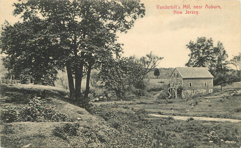 New Jersey Vanderbilt\'s Mill Auburn Humphrey\'s #144 Postcard 22-10758