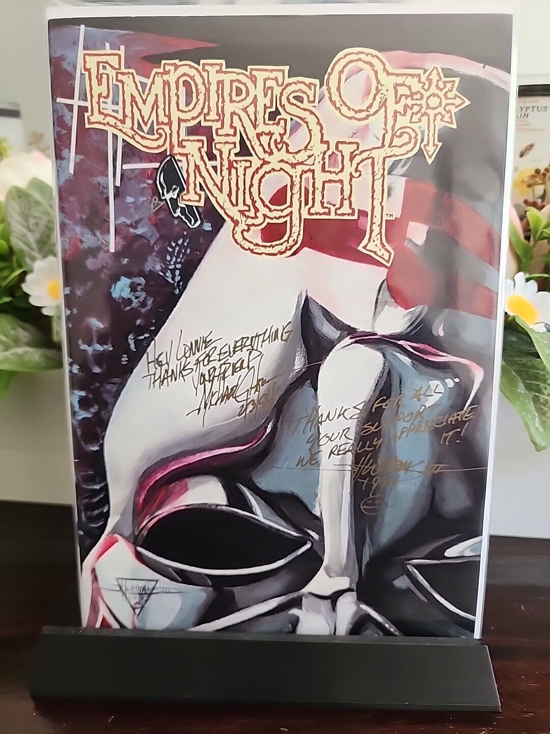 Empires of Night #1 by Michael Christopher House (1993, Rebel Studios) Signed