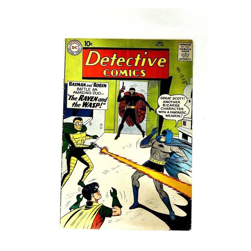 Detective Comics (1937 series) #287 in Very Good condition. DC comics [o,