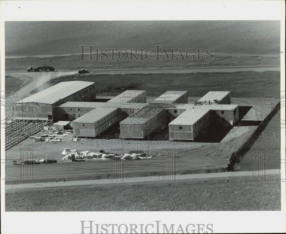 1974 Press Photo A general view of the new Prudhoe Bay in Alaska - lrb34259