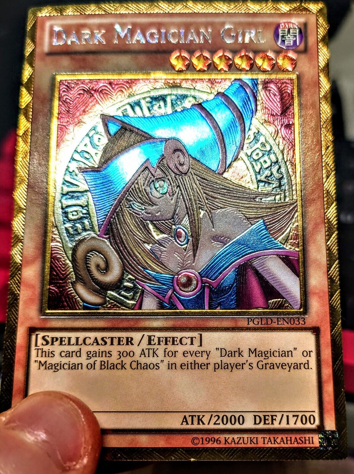 Yu-Gi-Oh Ultimate Rare Style Dark Magician Girl