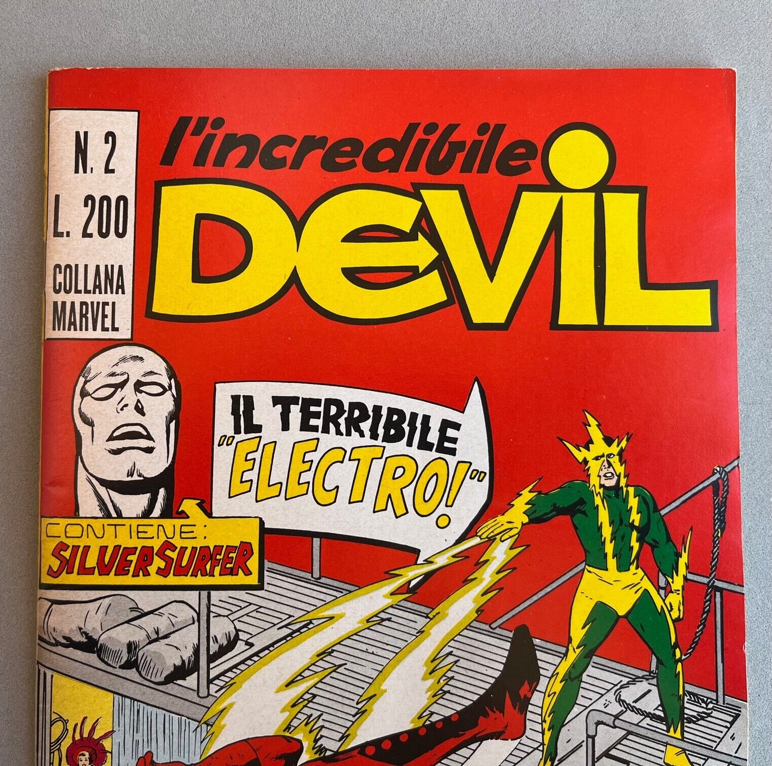 Daredevil #2 2nd Daredevil and Electro (Also Silver Surfer 1-2) Italian Edition