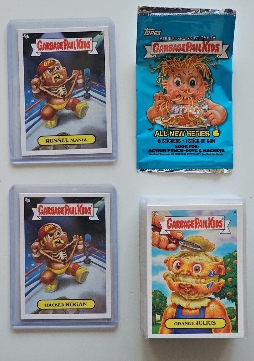 2007 GPK ANS6 All New Series 6 Complete 80 Card Set.