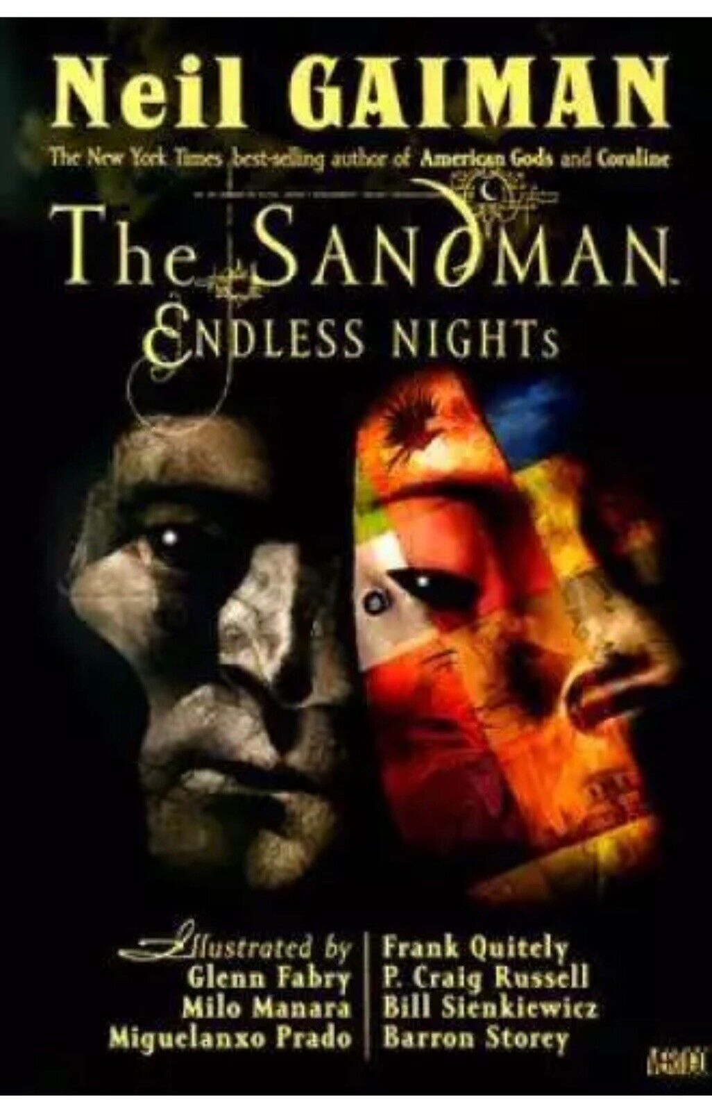 Sandman, The: Endless Nights (Sandman (Graphic Novels)) - Hardcover - GOOD