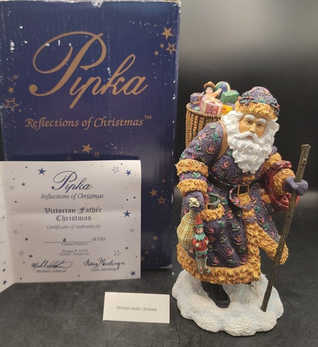 Pipka Reflections of Christmas Victorian Father Christmas #11332, 2001