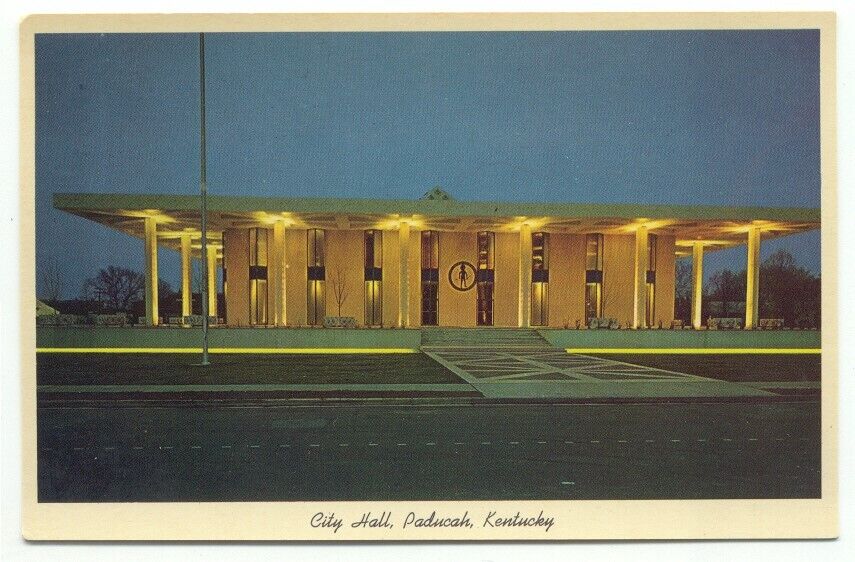 Paducah KY City Hall Postcard Kentucky
