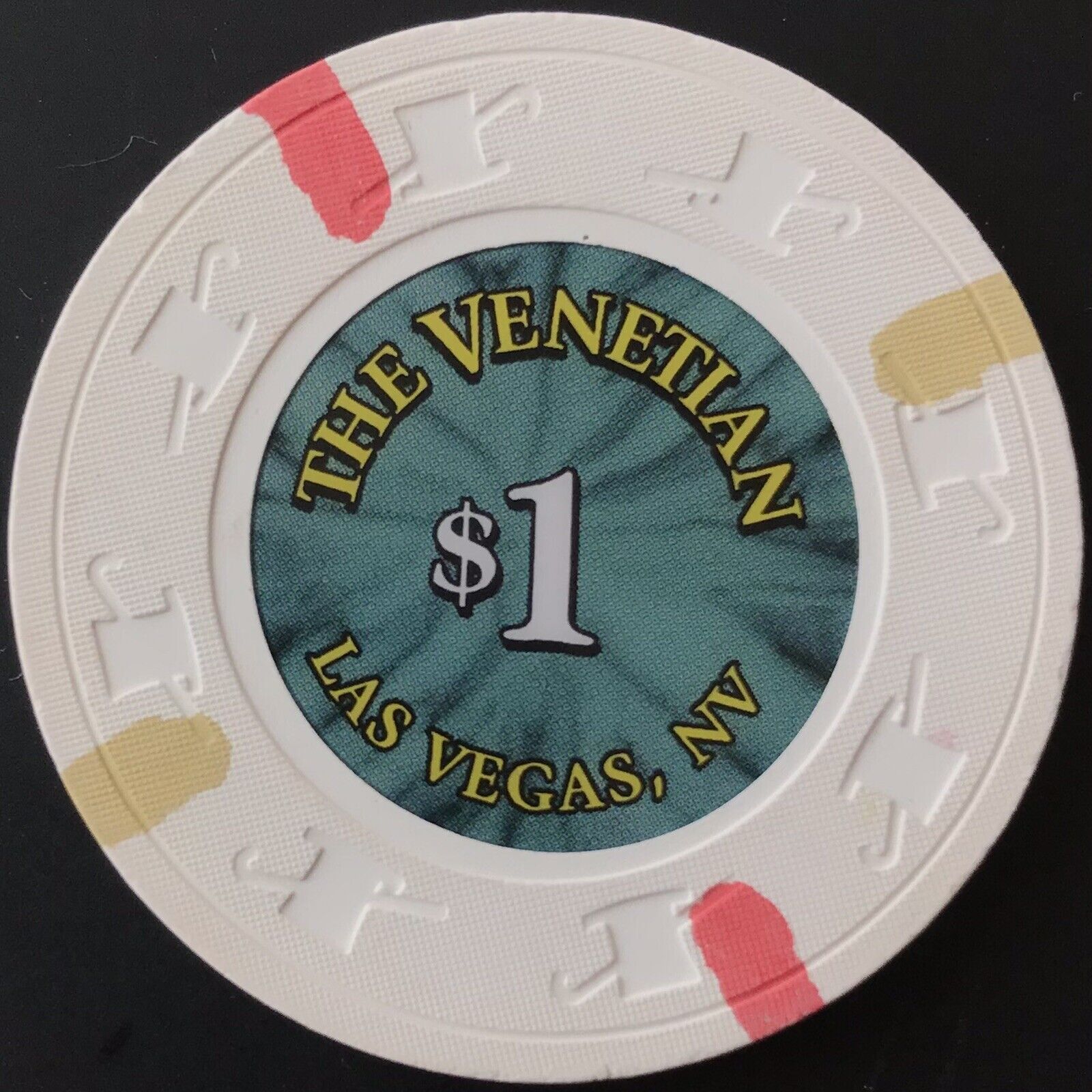 $1 Venetian Casino Chip - Las Vegas, Venice - Poker, Blackjack - Near Mint