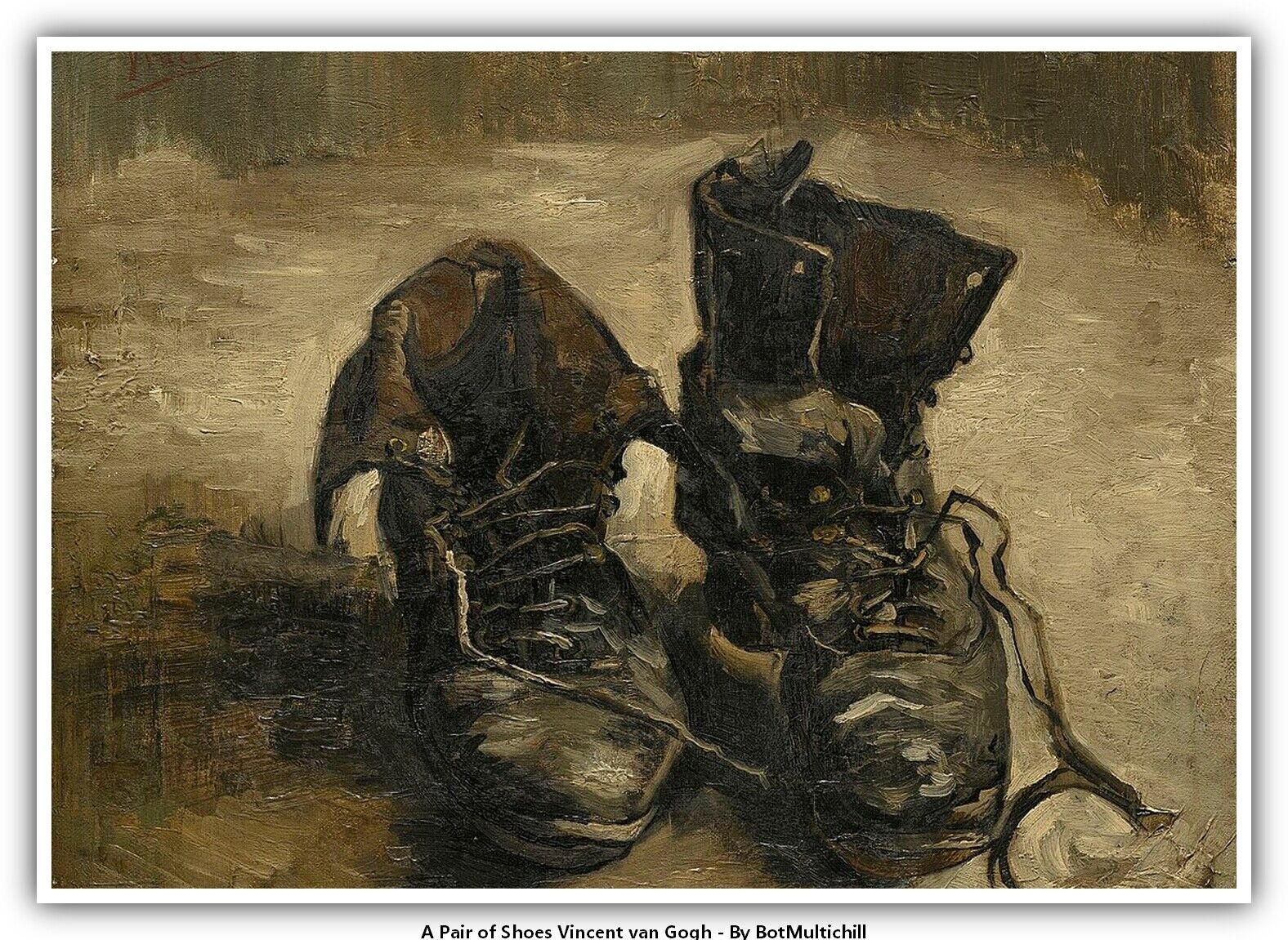 A Pair of Shoes Vincent van Gogh