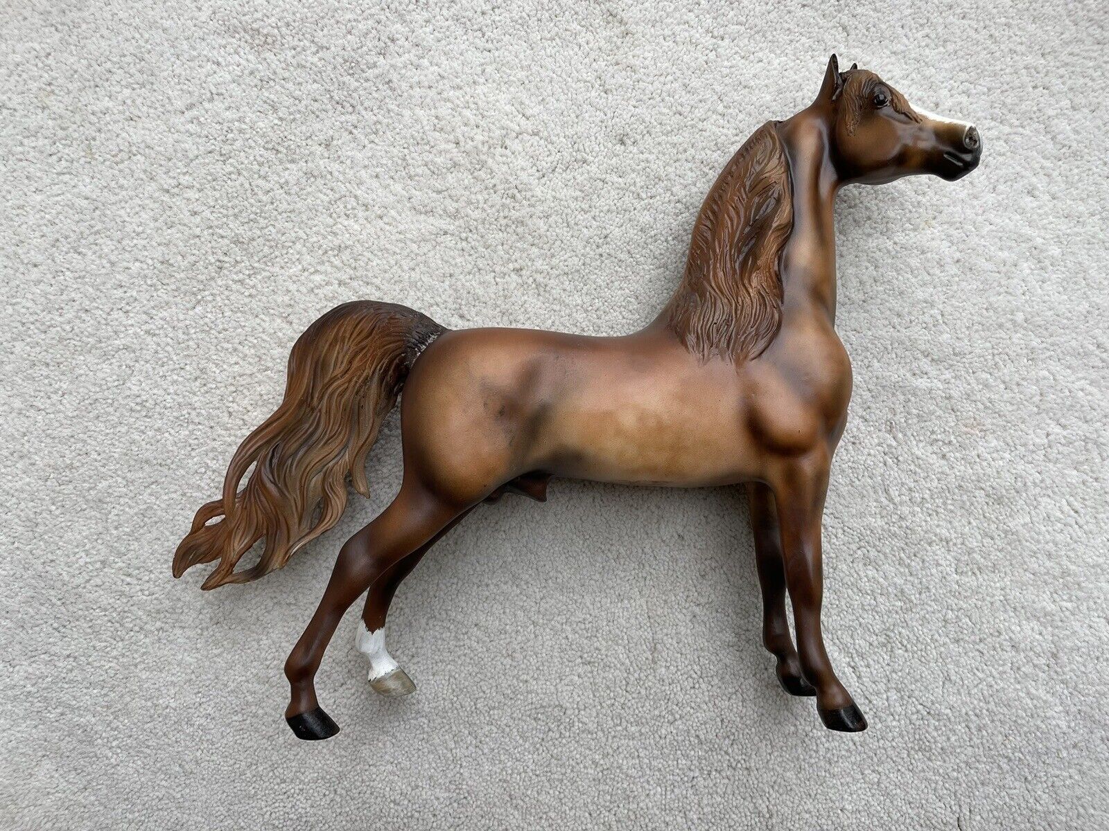 BEAUTIFUL Custom CM Breyer Peter Stone Horse Sorrel Original Morgan S. Shaver