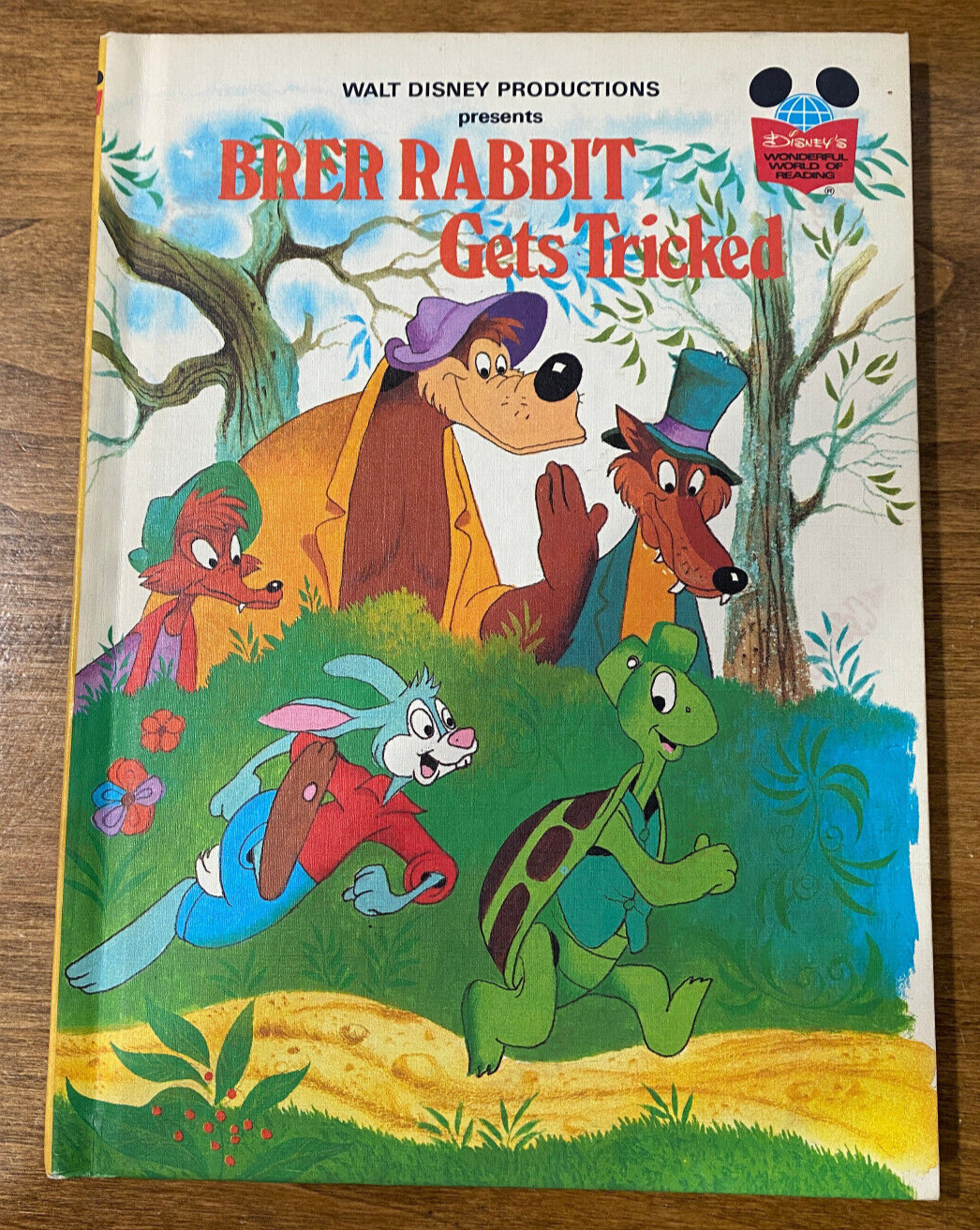 Walt Disney Presents Brer Rabbit Gets Tricked 1981 Hardcover Book Club Uhaul