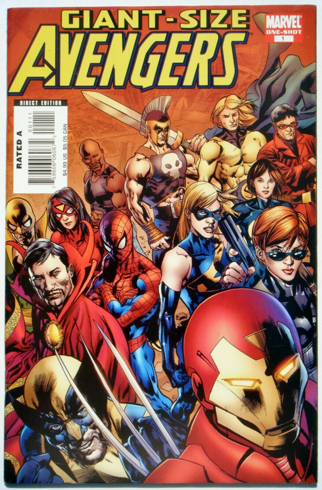 Giant Size Avengers #1 (1-Shot) (Feb. 08') VF (8.0) New Short Stories & Reprints
