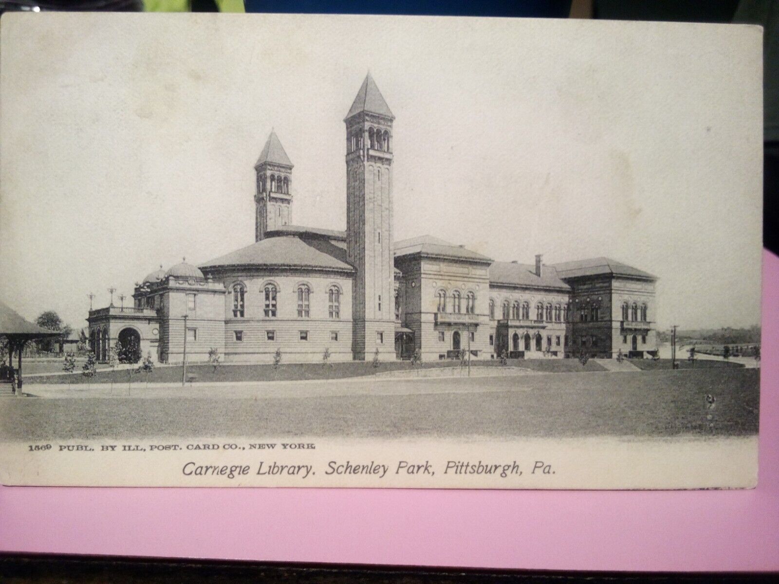 Pittsburgh Pennsylvania carnegie library schenley park 1904 UDB