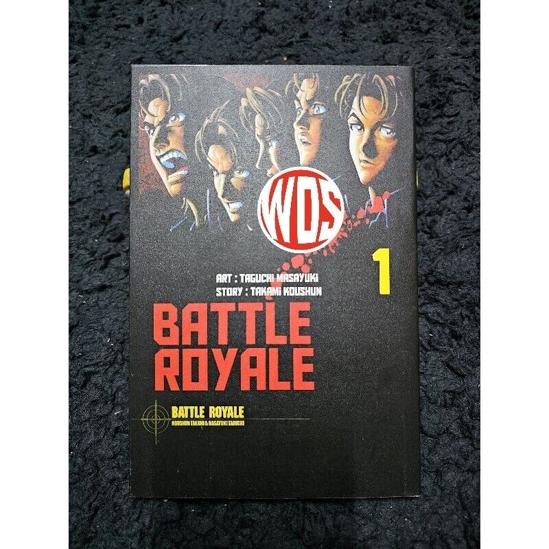 Battle Royale Vol. 1-15 English Comic Manga LOOSE/FULL Set By Takami Koushun