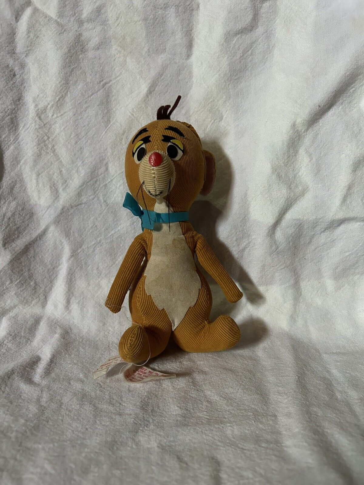 Vtg 1960\'s Disney Sears Gund Winnie the Pooh Rabbit Saw Dust Corduroy Plush Doll