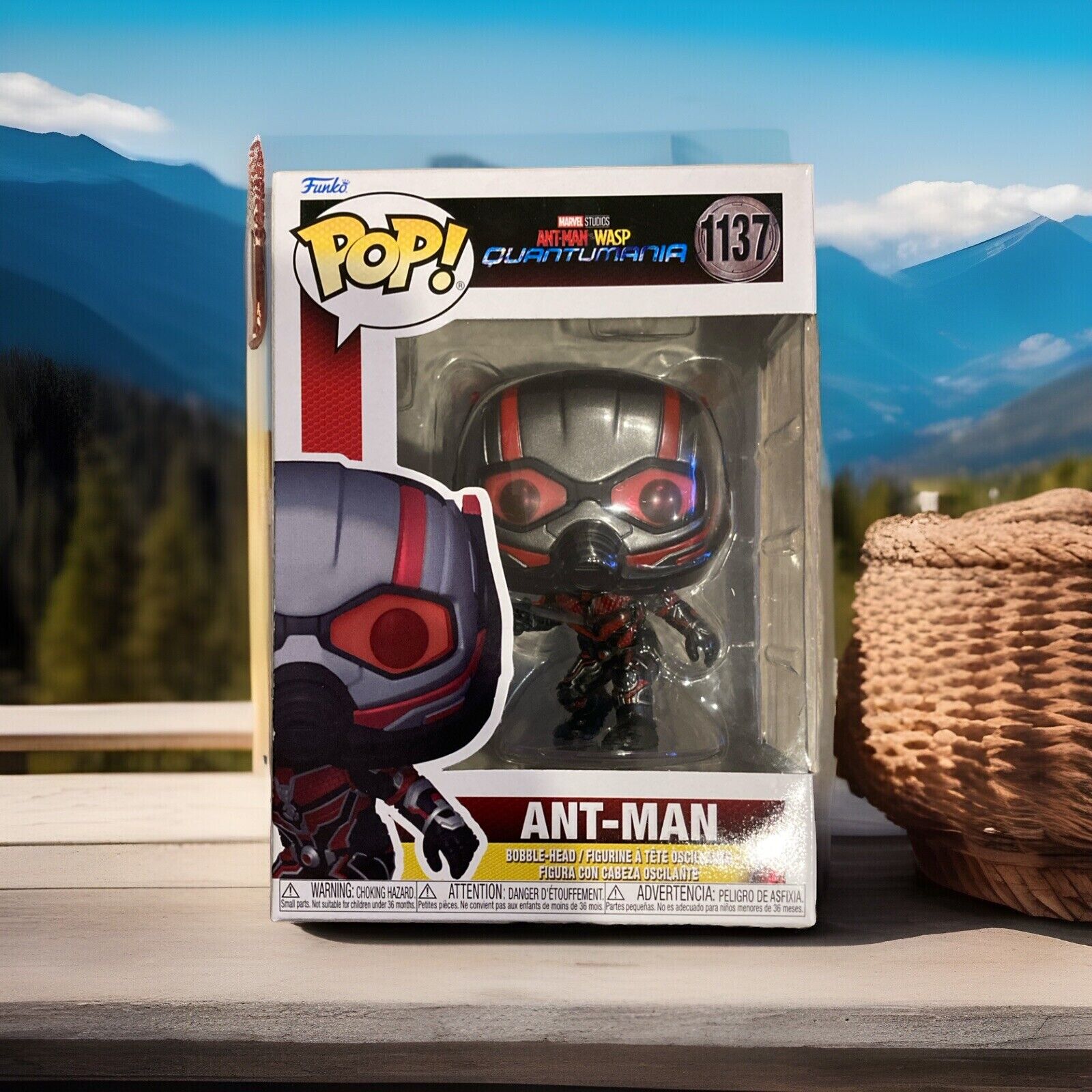 Funko POP Marvel Ant-Man and the Wasp: Quantumania - Ant-Man Figure # 1137