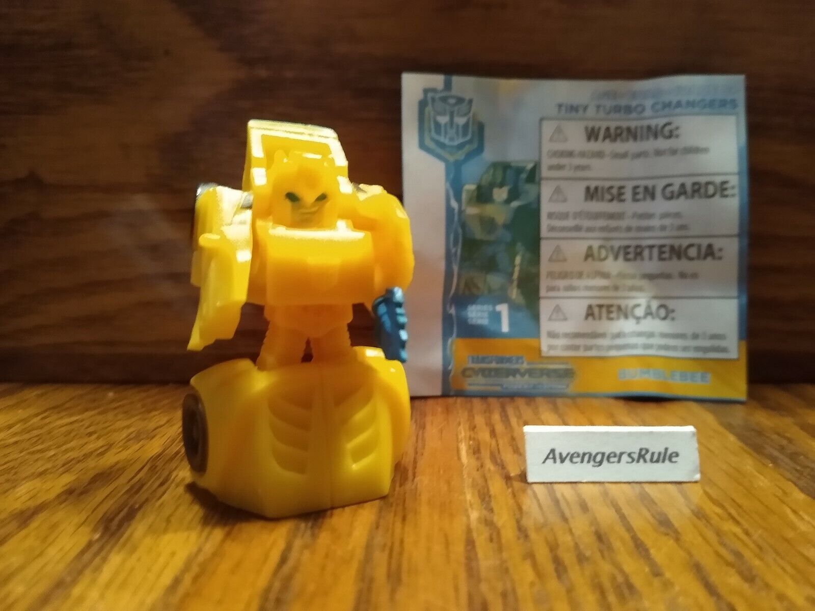 Transformers Cyberverse Tiny Turbo Changers Series 2 Bumblebee