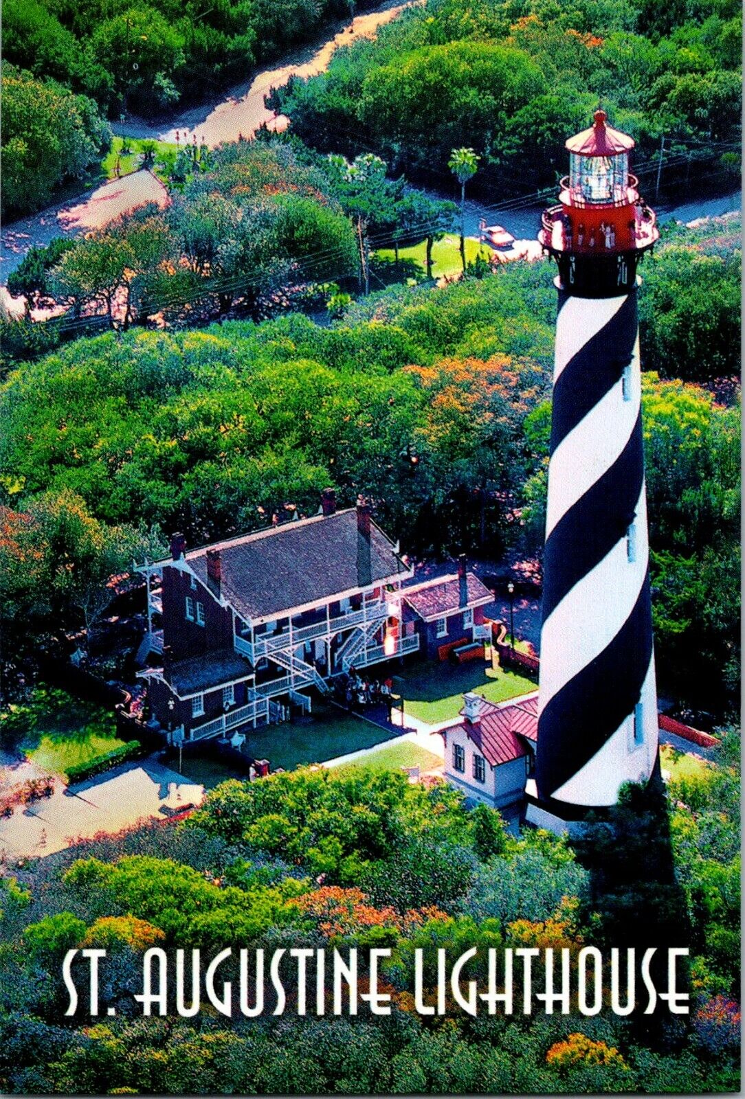 St.  Augustine Florida Lighthouse postcard
